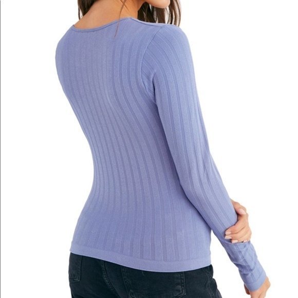 NWT FREE PEOPLE Lucky You Layering Top M/L - Picture 5 of 6